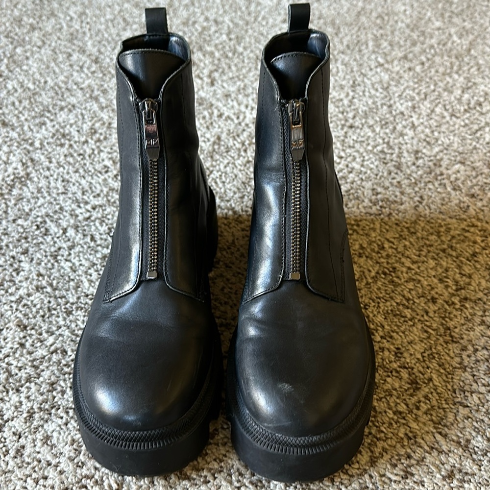 Mark Fisher Boots with Zipper detail